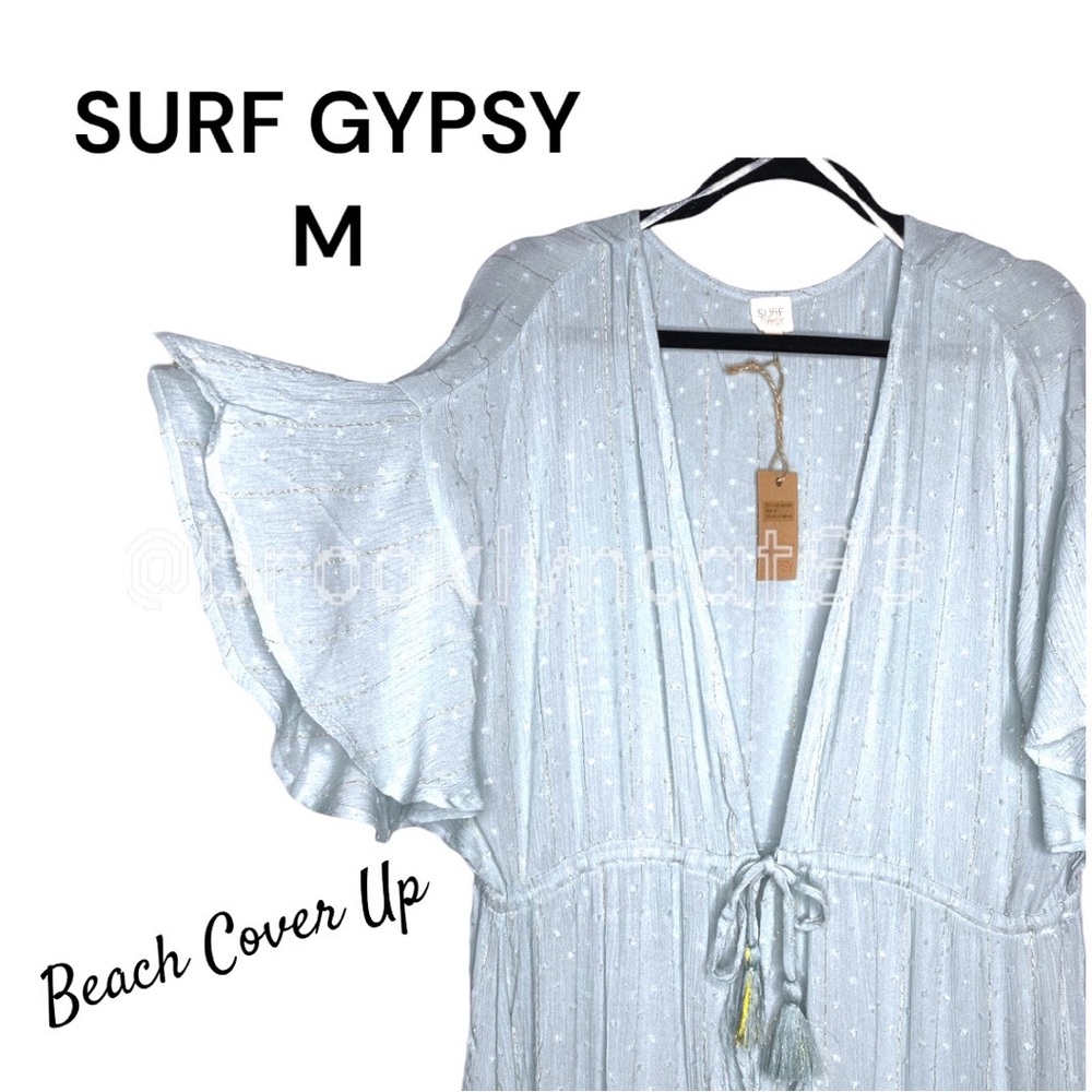 Surf Gypsy Light Blue Beach Cover Up